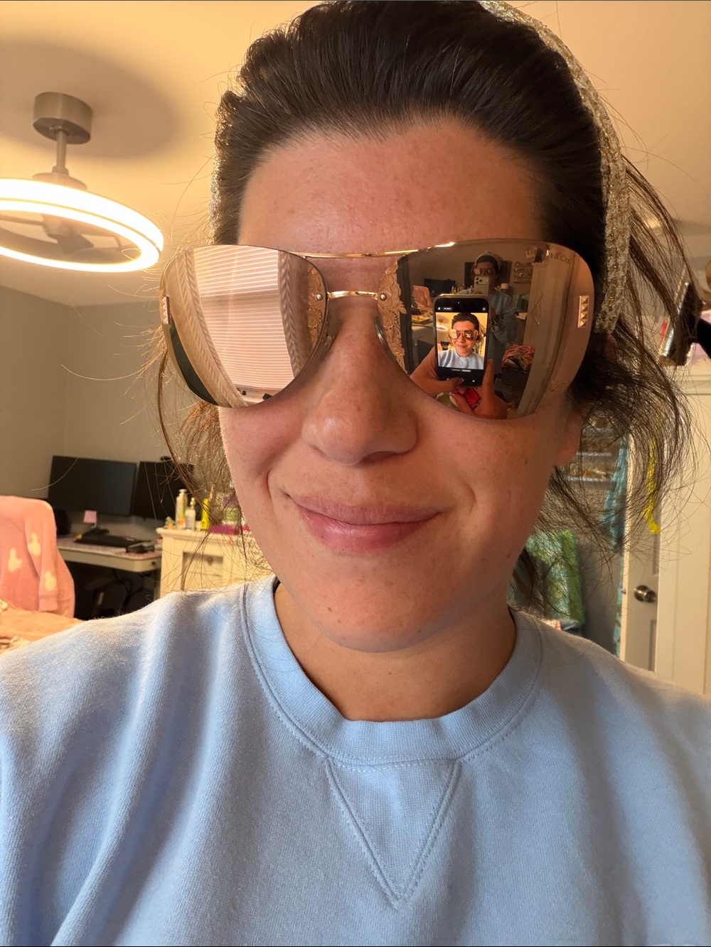 Used Tiffany & Co. rose gold Sunglasses